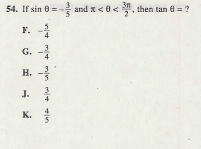 tricky trig problem