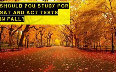 Are November and December Good Months to Study for the SAT and ACT Tests?