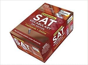 Essential SAT Vocabulary Flashcards (Best SAT Prep Books)