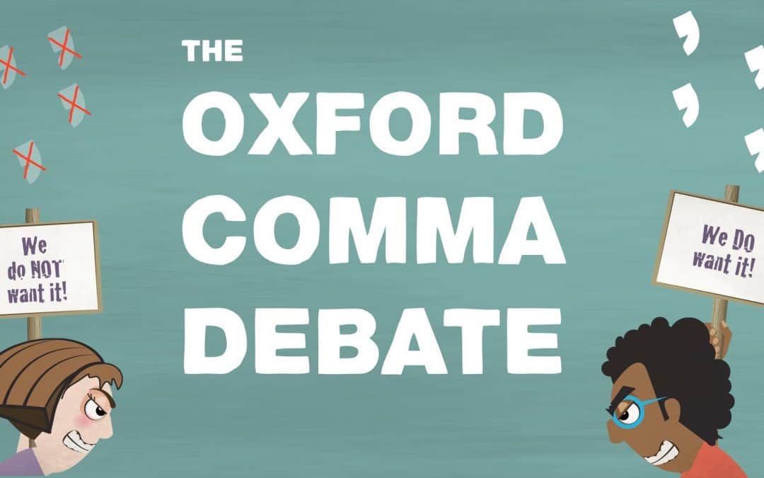 oxford comma in essay